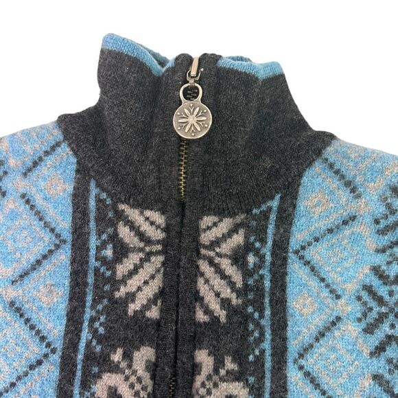 Neve Women’s Size XS Caroline 1/4 Zip Sweater Blue Gray - Picture 4 of 7
